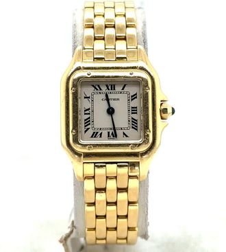 Cartier Pre-owned Cartier Panthere Quartz Silver Dial Ladies Watch 8057917