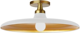 Dainolite Quentin 1-Light Flush Mount