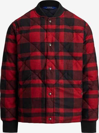 Polo Ralph Lauren Stepp-Blouson aus karierter Wolle Buffalo