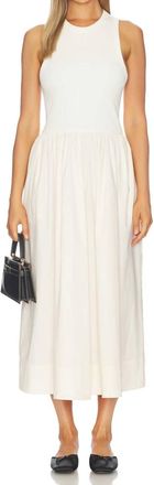 Sold Out NYC Rsvp Midi Dress In Cream