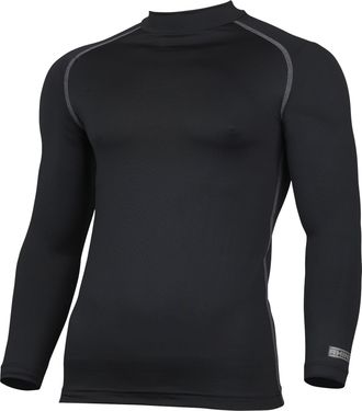 Rhino Mens Baselayer Long Sleeve Top RH001 Black SM