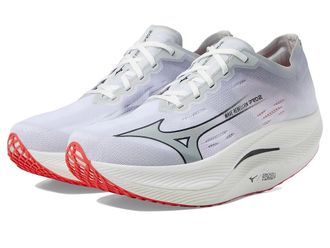 Mizuno Wave Rebellion Pro 2 Womens Shoes White/Harbor Mist : Womens 10.5 B - Medium, Synthetic