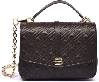 Baldinini Bolso bandolera acolchado de piel - Bags - Mujer - Marr&oacute;n - ONE SIZE