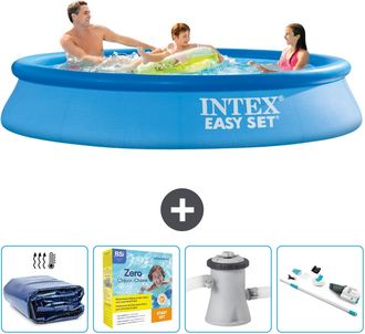 Intex Piscina Easy Set Redonda - 305x61 Cm - 7-piezas Scb12