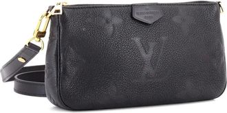 Louis Vuitton Multi Pochette Accessoires Monogram Empreinte Giant crossbody bag - Zwart