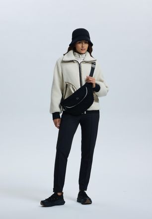 Luhta Bauchtasche LUHTA LUHTA OHENSAARI, basic schwarz, Obermaterial: 100% Polyester. Futter: 100% Polyester, Taschen Bauchtasche, f&uuml;r Erwachsene, mit Reiss