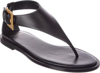 Balmain Anthem Leather Sandal