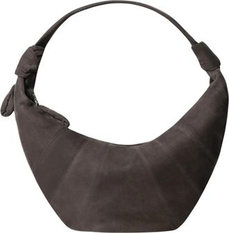Christophe Lemaire Fortune Croissant Bag - Dames - Schoudertassen - Bruin - ONE Size - Leer - Tassen