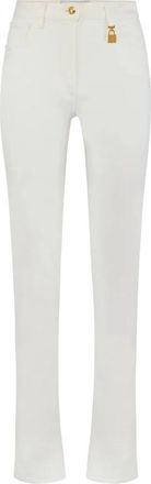 Elisabetta Franchi Five-pocket Skinny Jeans - Dames - Regular Fit Jeans - Wit - W29 - Jeans