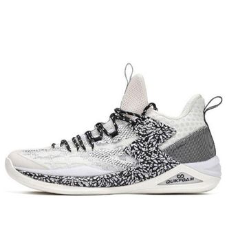 361&deg; x Aaron Gordon QU!K Basketball Shoes White Grey 572021109-4