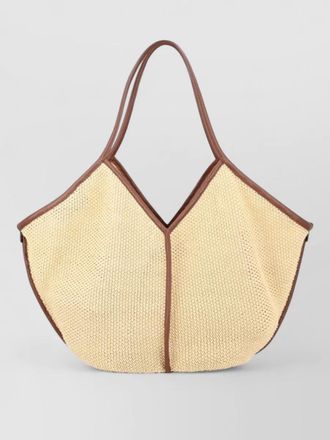 Hereu calella soft shoulder bag dual handles