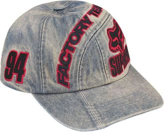 SUPREME x Fox Racing 6-Panel Denim FW25H81-DENIM