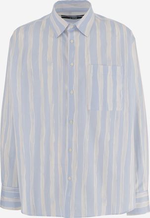 Jacquemus Baumwollhemd mit Streifenmuster