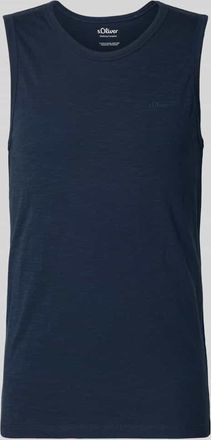 s.Oliver Red Label Regular Fit Tank Top aus reiner Baumwolle in Marine, Gr&ouml;&szlig;e 3XL