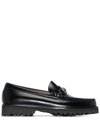 G.H. Bass & Co. Weejun 90 Lincoln loafers - men - Leather/Rubber/Leather - 44 - Black