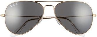 Ray-Ban 58mm Evolve Photochromic Aviator Sunglasses in Gold/Black at Nordstrom
