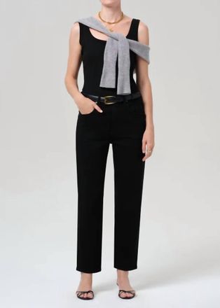 Citizens Of Humanity Delfina Straight Leg Pants In Starless