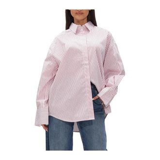 Copenhagen Muse Overhemden, Dames, Wit, S/M, Katoen, Cmmaryann-Shirt