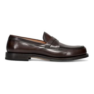 Fabi Loafers, male, Brown, Size: 8 1/2 US Flat Loafer