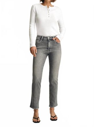 Mavi Kendra Straight Jeans In Grey Flex Blue