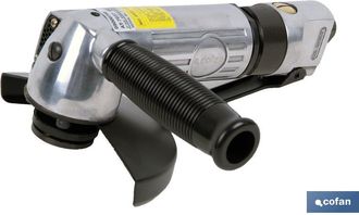 cofan Cofan - Amoladora Neum&aacute;tica, Amoladora Neum&aacute;tica 115/125 Mm De Di&aacute;metro &Uacute;til, Para Trabajos De Corte Y Desbaste Para Discos De 115 A 125 Mm Con Dispos