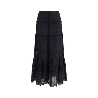 Isabel Marant Viscose Long Womens Skirt