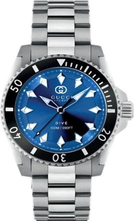 Gucci Duikhorloge - Dames - Horloges - Grijs - ONE Size - Accessoires