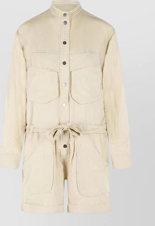 Isabel Marant betyna cotton blend long sleeve shorts