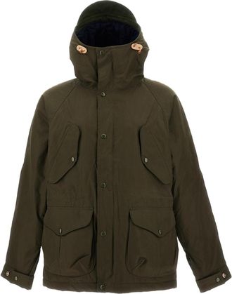 Manifattura Ceccarelli Green New Fisherman Hooded Cotton Parka