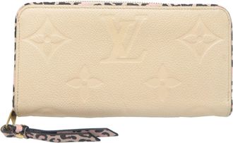 Louis Vuitton Monogram Empreinte Beige Monogram Empreinte Long Wallet (Bi-Fold) (Pre-Owned)