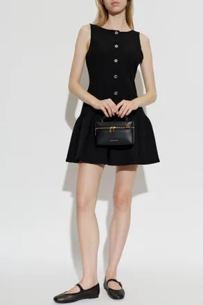 Michael Michael Kors Sleeveless Dress, Womens, Black