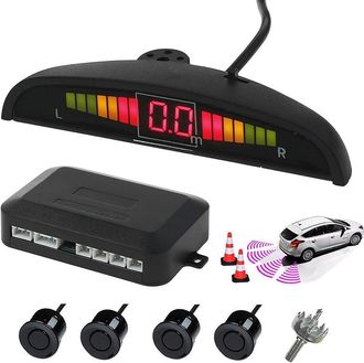 Trade Shop Trade Shop - Kit 4 Sensor De Parra Con Display Led Auto Sensor Look En Su