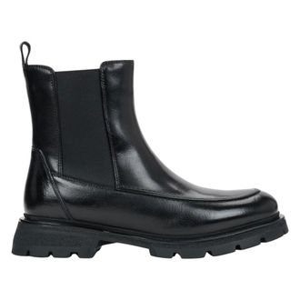 Estro & Luminara Chelsea boots met chunky zool - Dames - Schoenen - Zwart - Maat: 38 EU Katoen