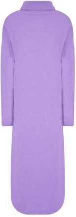 8 by YOOX KNIT ROLL-NECK MIDI DRESS