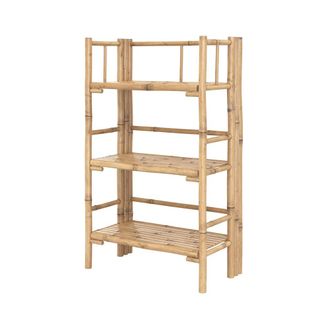 Rendez-Vous D&eacute;co Estante rectangular plegable de bamb&uacute;