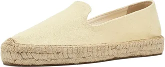 Soludos Smoking Platform Espadrille Womens Flat Shoes Butter Yellow : EU 42 (US Womens 11-11.5) B - Medium, Cotton