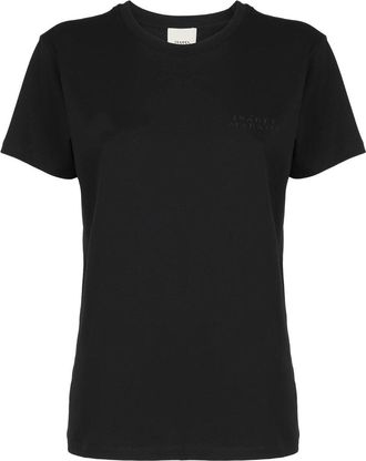 Isabel Marant Logo Printed Crewneck T-shirt