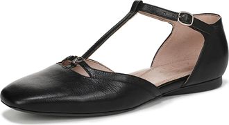 Naturalizer Womens Caresse Mary Jane Flats Black Leather UK 3.5 Wide Fit
