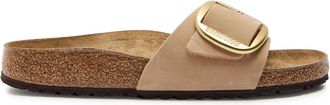 Birkenstock Madrid Suede Sliders - Light Pink - 41 (IT41/ UK8)