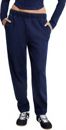 Good American Jeanius Boyfriend Sweatpants In Indigo1029