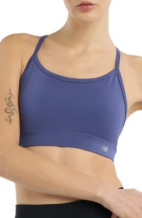 New Balance NB Essential Performance Yoga Bra in Dream State at Nordstrom, Size X-Small
