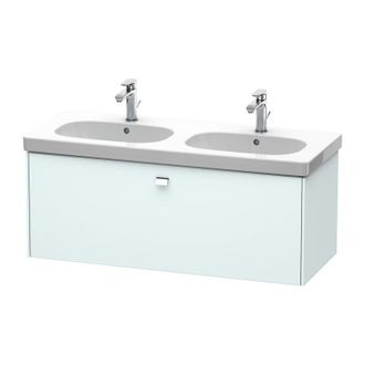 Duravit Mueble Bajo Lavabo Brioso Tirador Cromado 452x1170x469mm Azul Claro Mate