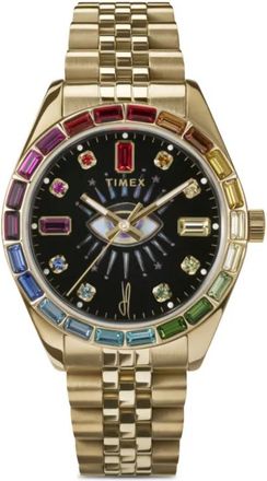 Timex x Jacquie Aiche Cosmic Nights horloge 36mm - Zwart