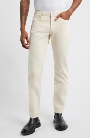 Frame Denim LHomme Slim Fit Jeans in Natural at Nordstrom, Size 36