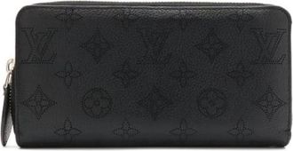 Louis Vuitton Pre-owned Long wallet (bi-fold) - Dames - Vintage Accessoires - Zwart - ONE Size - Leer - Vintage