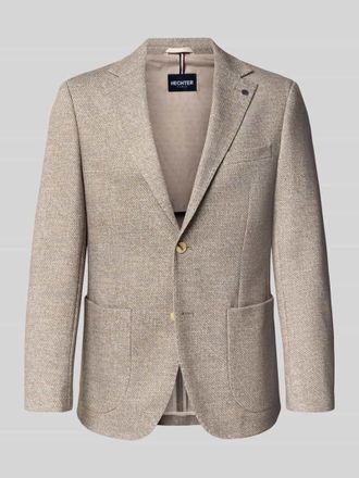 Daniel Hechter 2-Knopf-Sakko mit Reverskragen in Beige, Gr&ouml;&szlig;e 54
