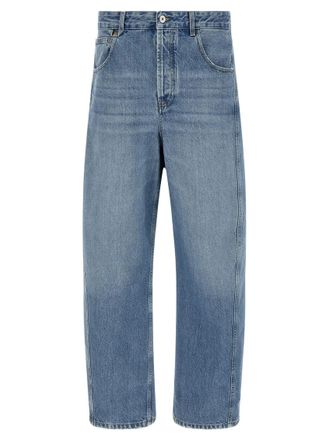 Jacquemus Blue Relaxed Jeans