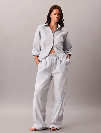 Calvin Klein Pantal&oacute;n De Pijama Cotton Poplin