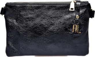 Anna Luchini Zwart Rundleer Tas