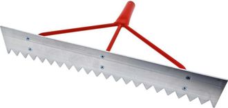 Fortis Etiqueta De Alquitr&aacute;n De Aluminio De 600 Mm. Hoja Dentada De Fortis Construction